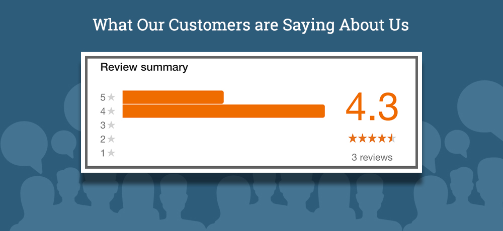 What Our Customers are Saying About Us