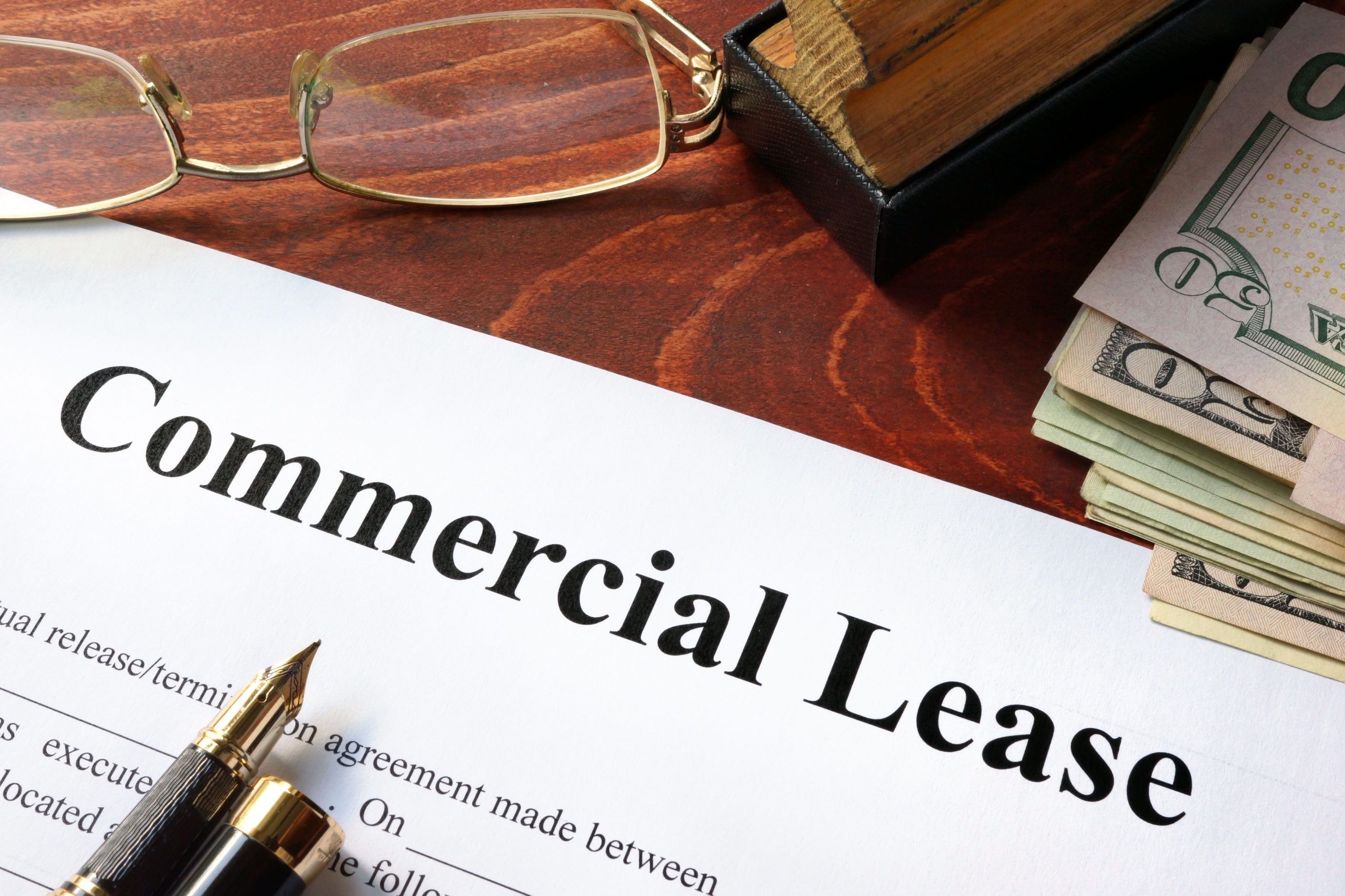 commercial lease document