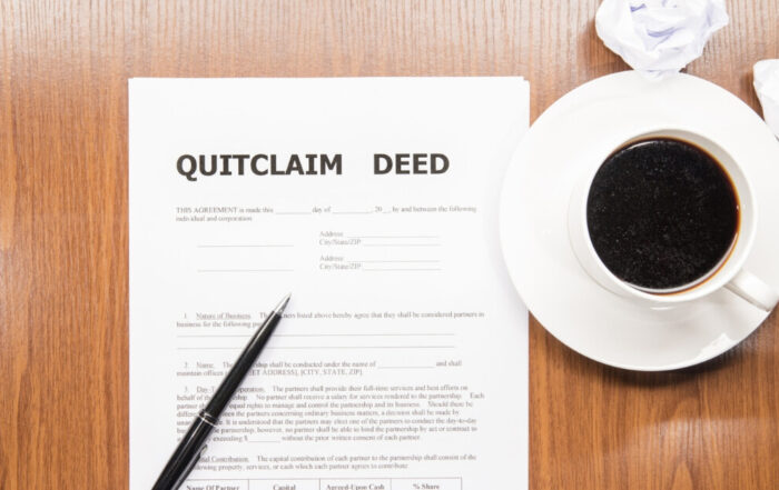 quitclaim deed in Texas