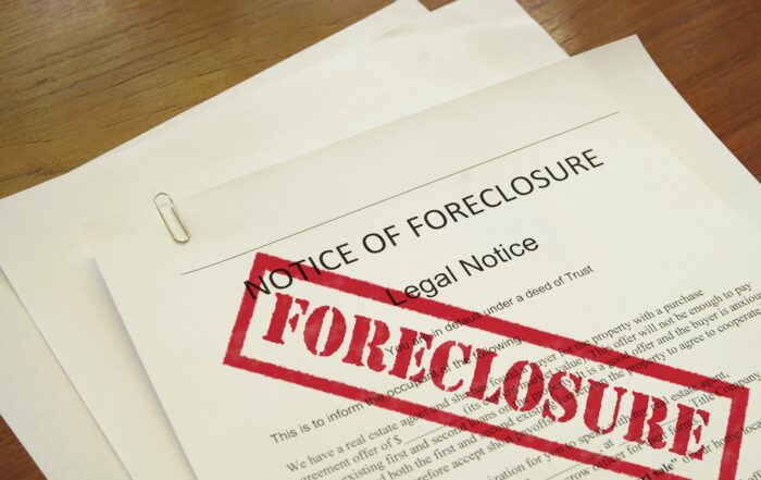 notice of foreclosure letter