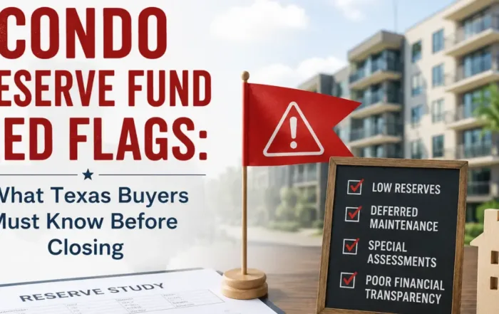 Condo Reserve Fund Red Flags - Illustration